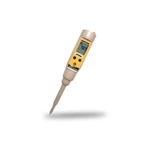 Water Testing: Unique pHTester with spear electrode